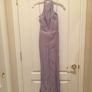 Purple Carolina Herrara Dress